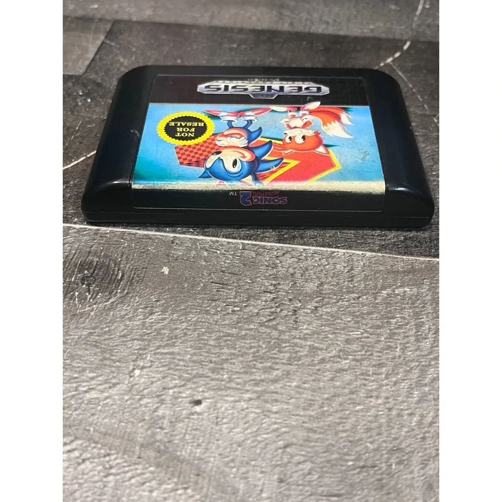 Sonic the Hedgehog 2 Sega Genesis Not For Resale Cartridge & Manual 670-2479-01
